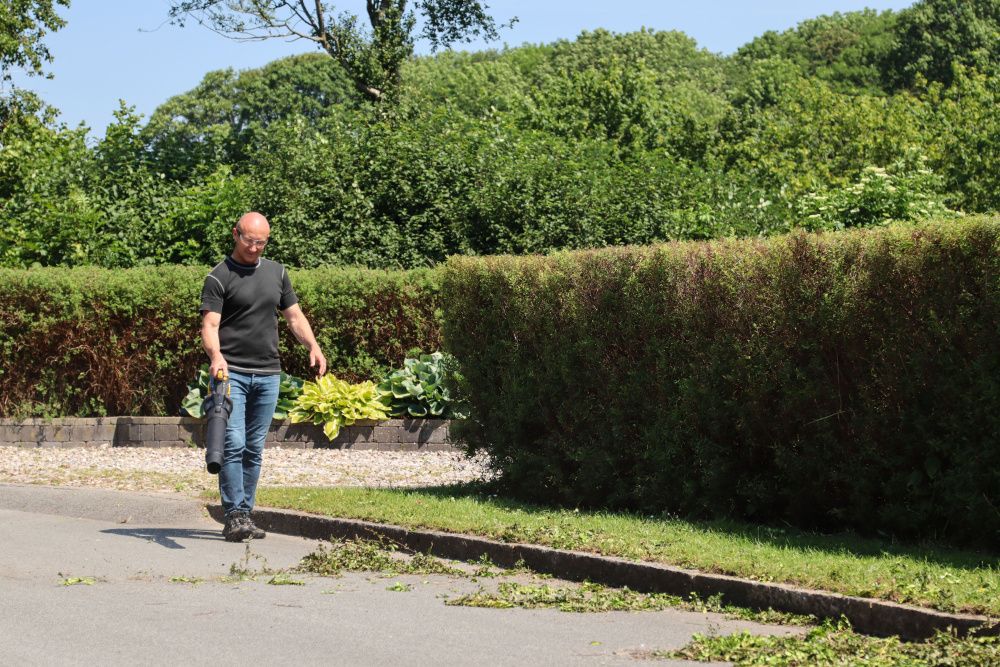 Texas løvblåser batteri 58V LBZ5800 u/bat og lader 90070043