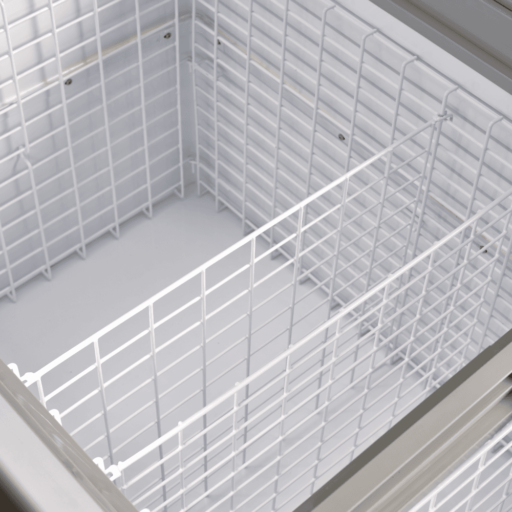 Scandomestic displayfryseboks grå 501 liter SIF700ADGC