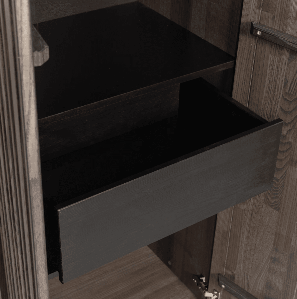 WOOOD Gravure New høyskap 210 cm espresso ask 373474-E