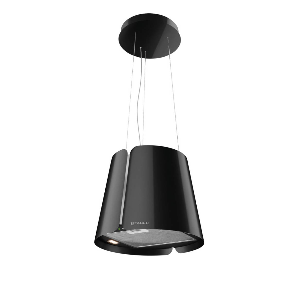 Eico fritthengende kjøkkenvifte Beat BK Gloss 430mm