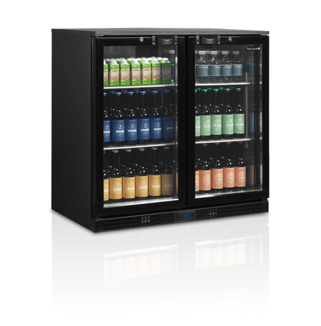 Hovedbilde Tefcold barkjøleskap med 2 hengslete dører DB201H