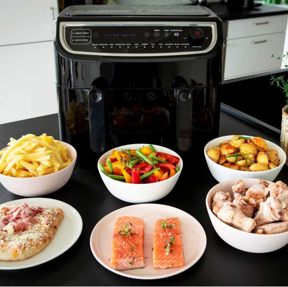 Gastronoma  Airfryer dobbel 9 liter 2400 W